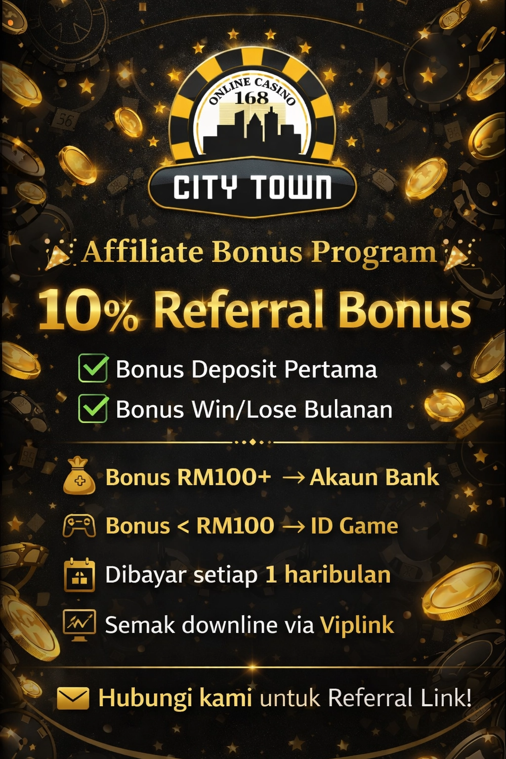 rekeman affliate 10%
